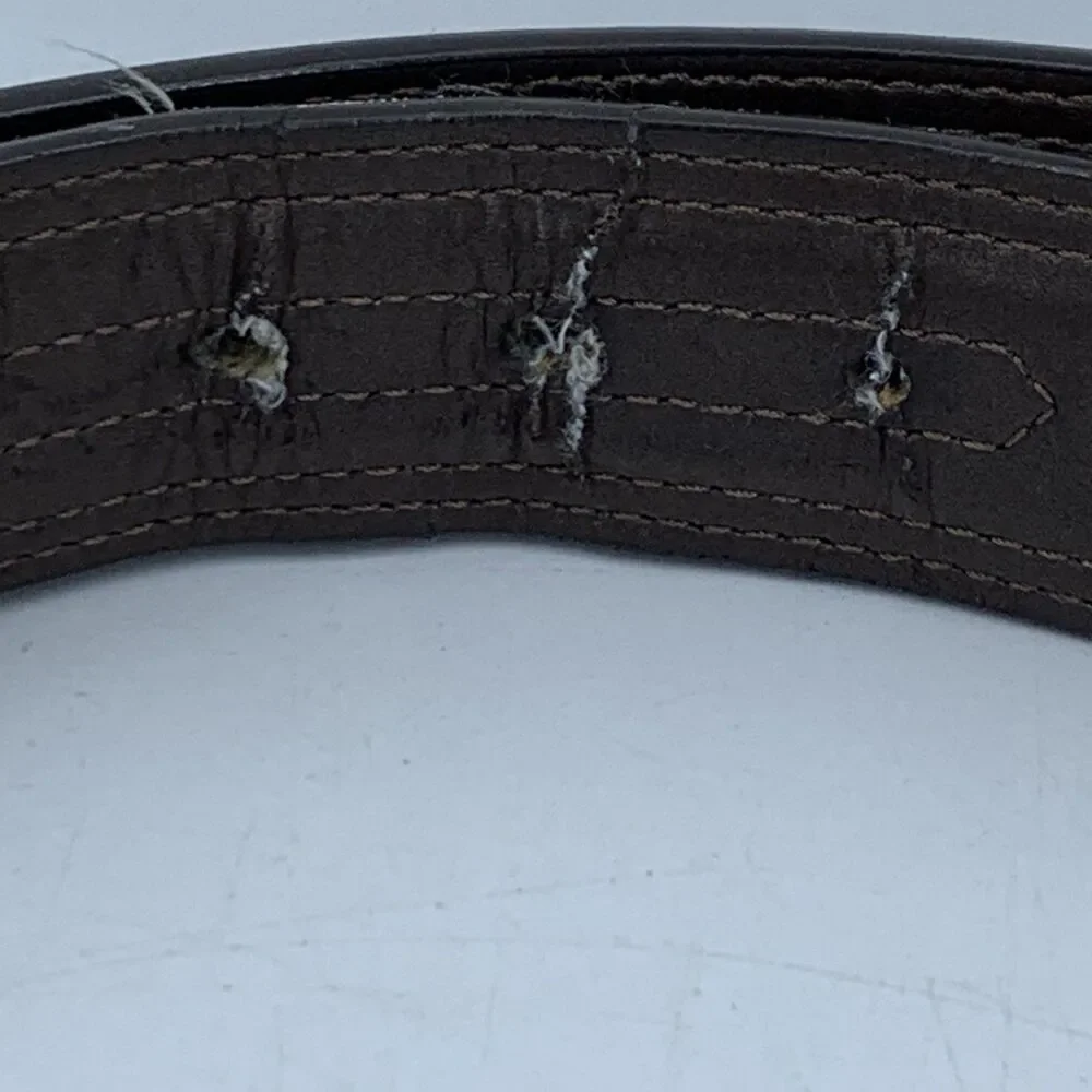 Nocona Belt Company Mens 46” Genuine Leather‎ Camo Center Belt Hunting Preppy
